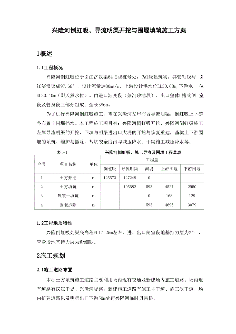 倒虹吸施工方案_第1页