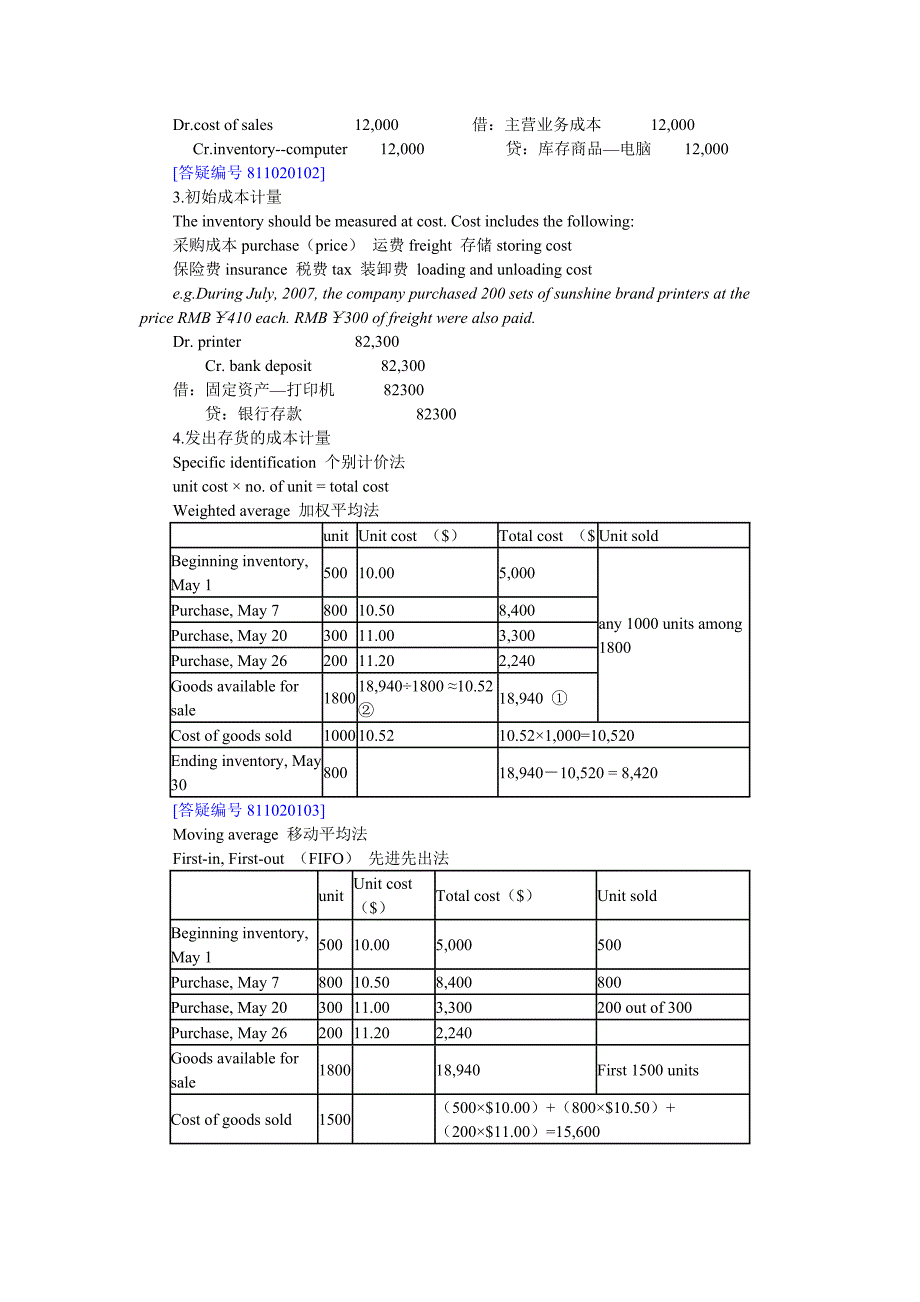 精会计英语大全Word版_第4页