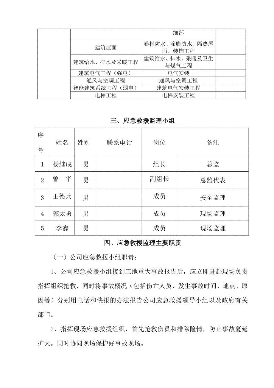 安全监理事故应急预案_第3页