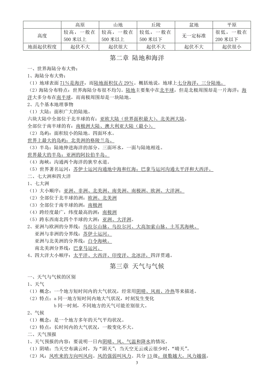 初中地理会考必考知识点汇总.doc_第3页