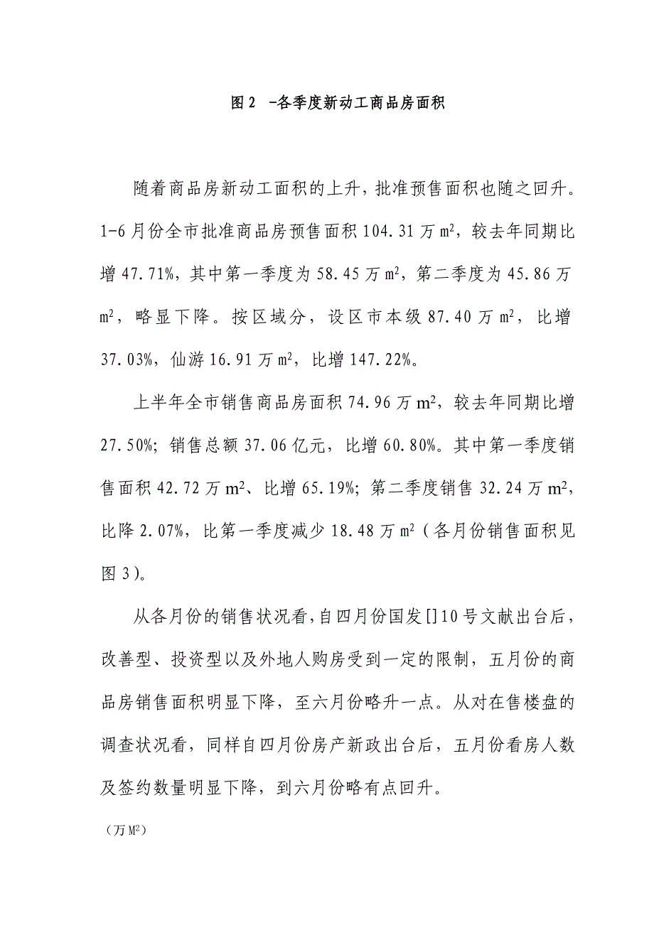 莆田市上半年房地产市场运行形势分析_第3页