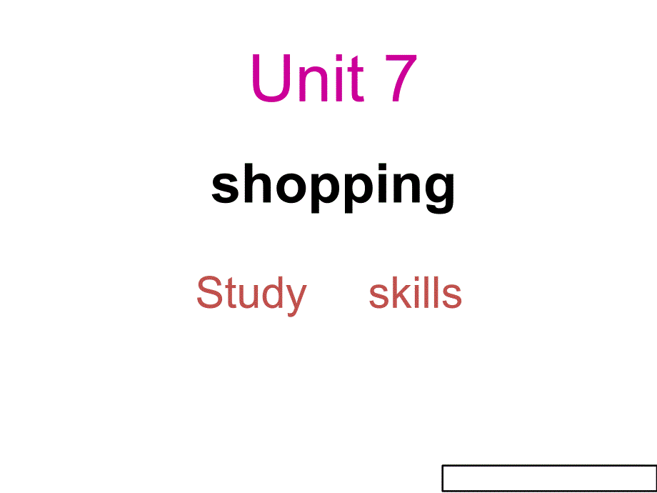 牛津译林版七年级英语上Unit7_Study_skills课件_第2页