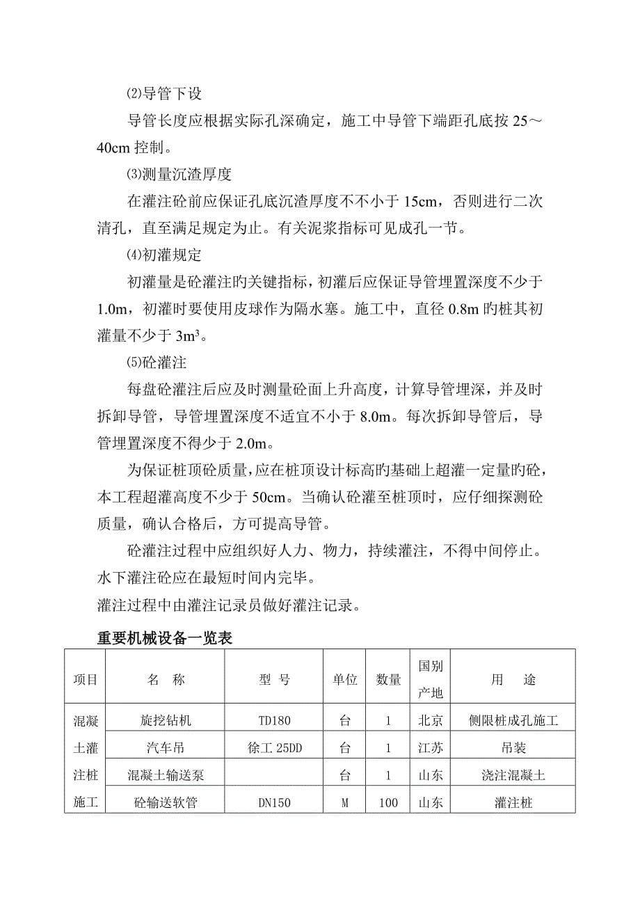 mn侧线桩施工方案报监理_第5页