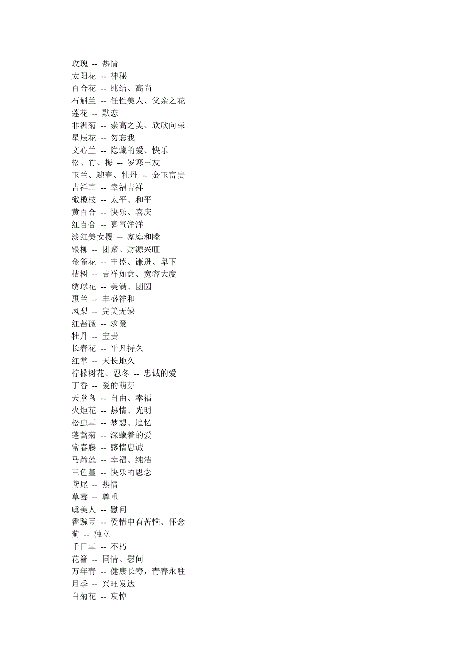 各种花的花语.doc_第4页