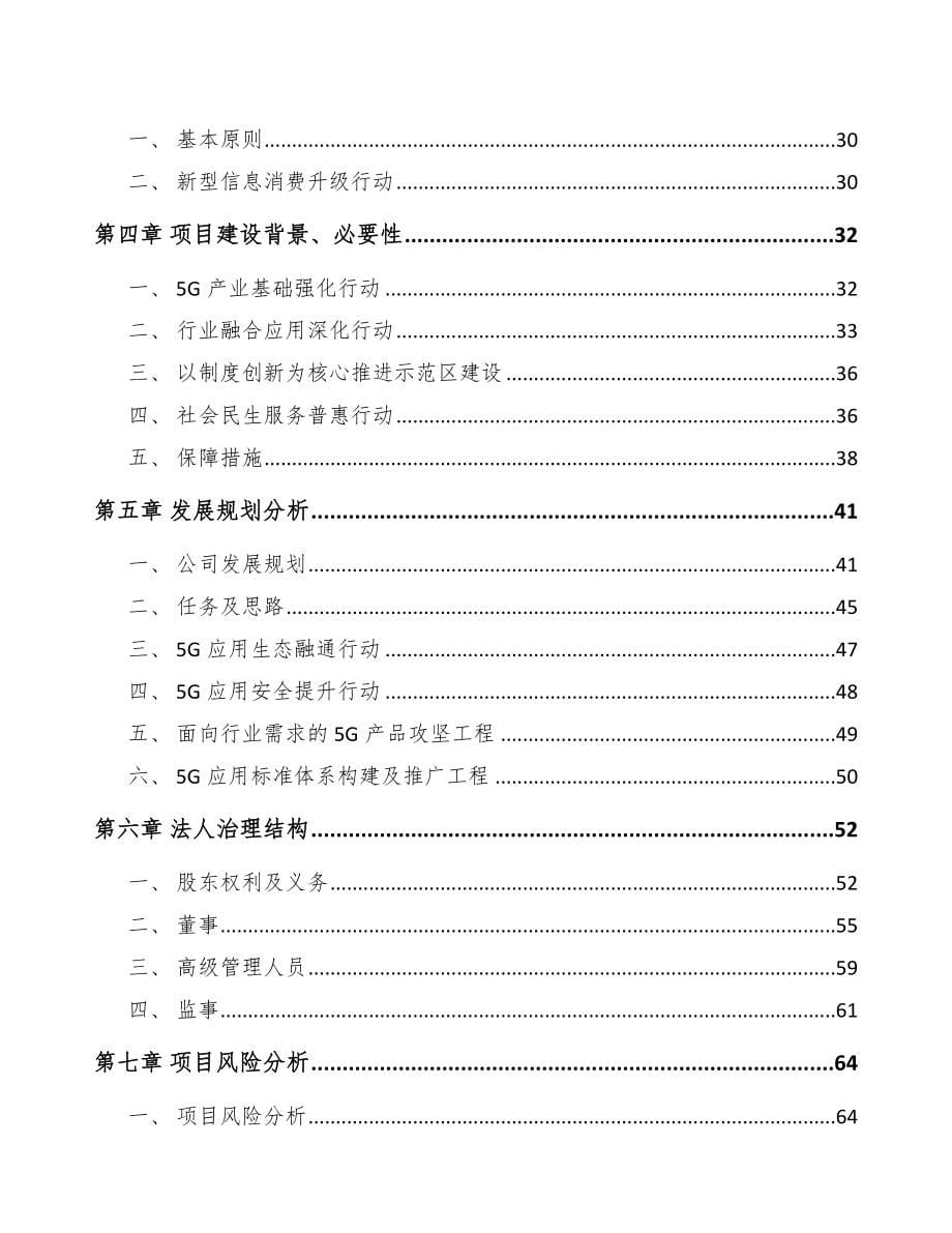 贺州关于成立5G+智能采矿公司可行性研究报告_第5页