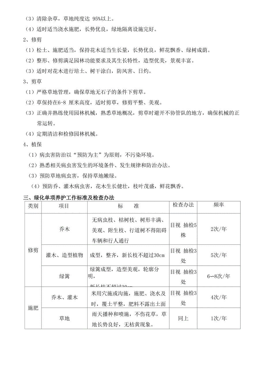 绿化养护管理方案74363_第2页