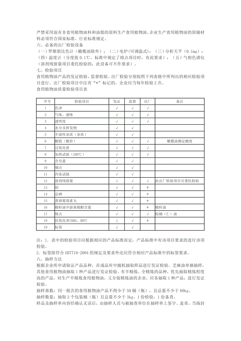 食用植物油生产许可证审查细则_第3页