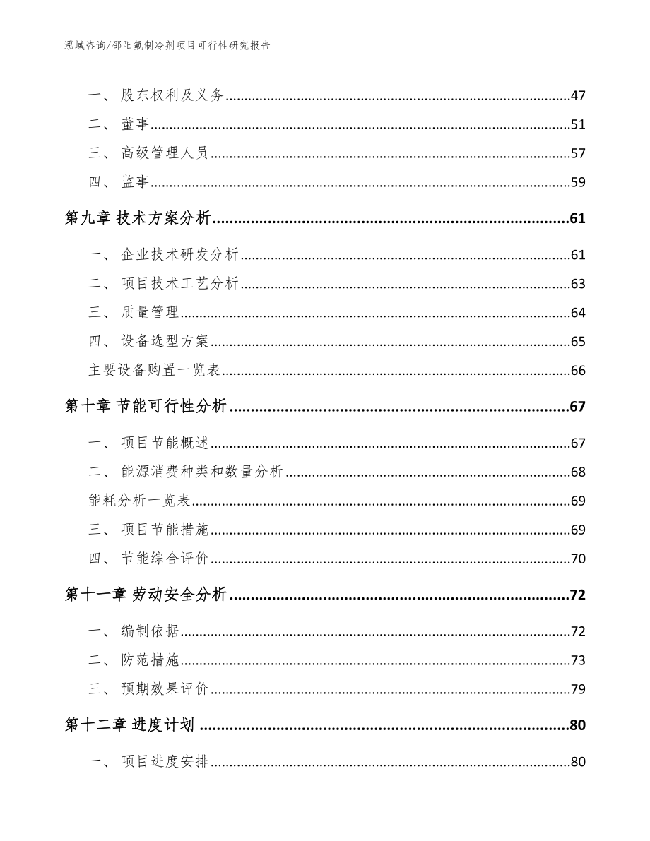 邵阳氟制冷剂项目可行性研究报告模板参考_第4页