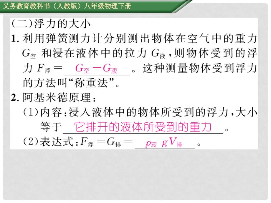 八年级物理下册 专题四 浮力课件 （新版）新人教版_第3页