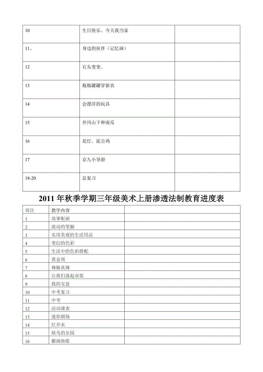 渗透法制教育进度表_第2页