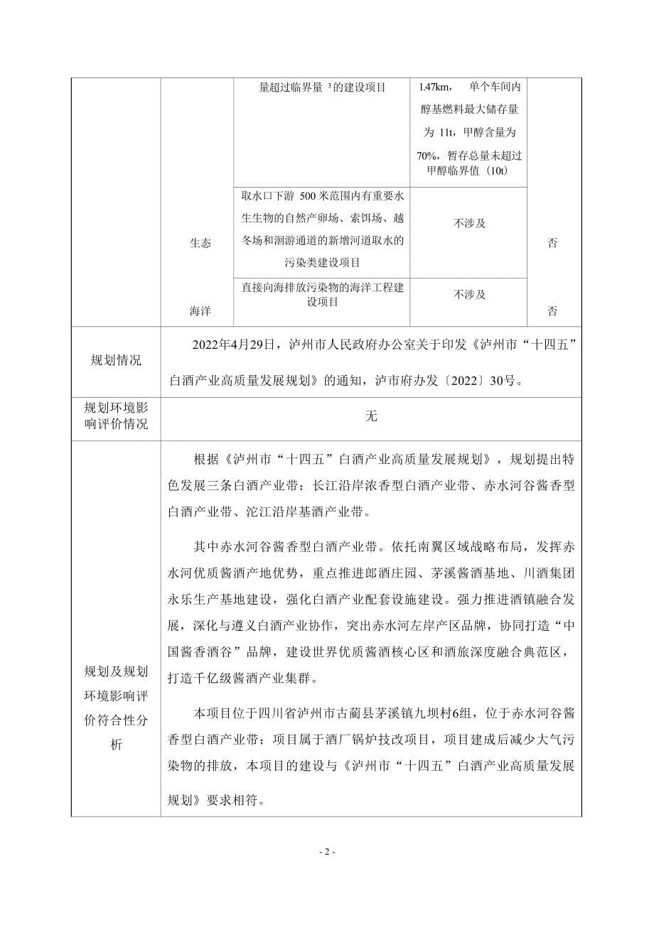 四川金小台酒业有限公司锅炉技改项目环境影响报告.docx_第5页