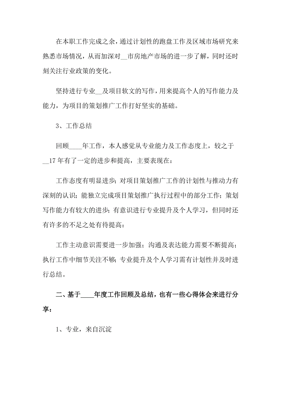 2023年项目策划总监年终工作总结(精选5篇)_第2页