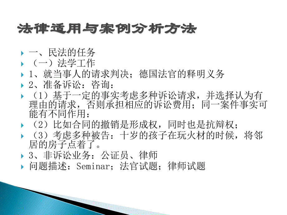 民法研讨与案例分析课件民法学清华大学课件_第3页