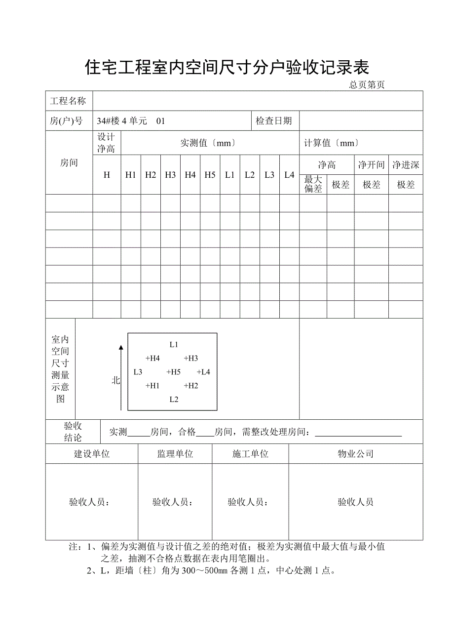 实测实量表格--分户验收_第2页