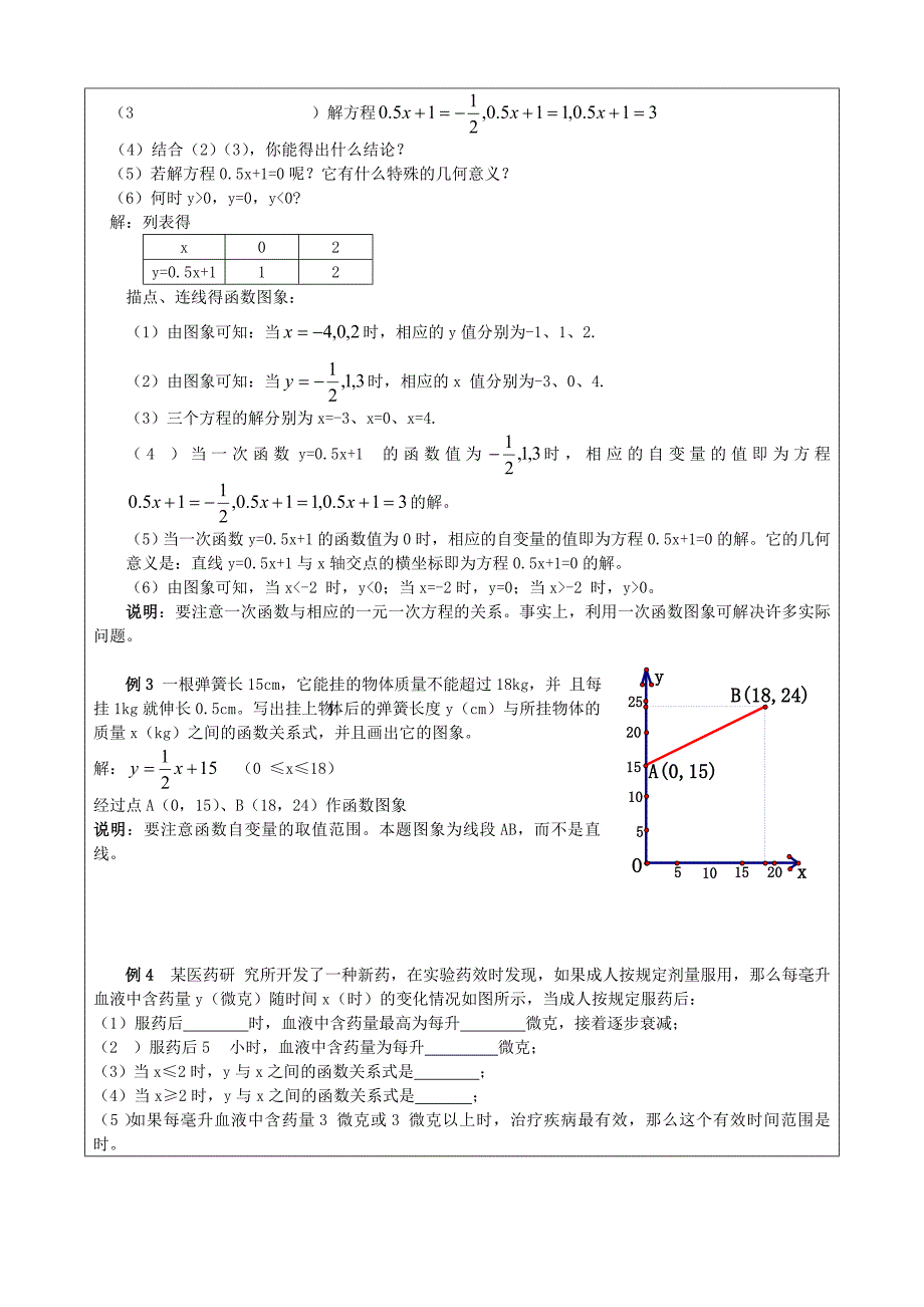 一次函数实际应用复习教案(共7页)_第2页