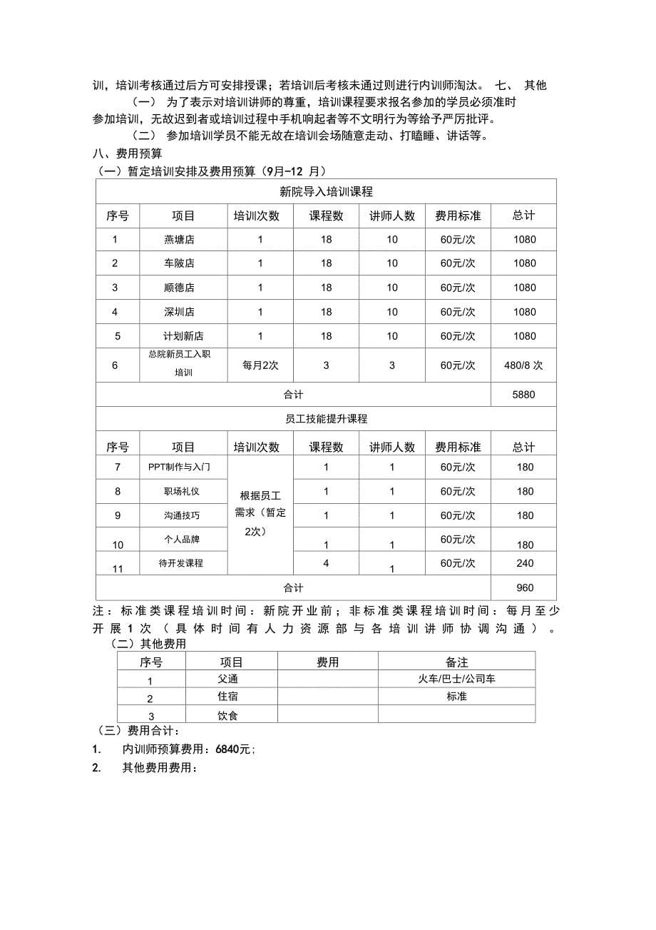 内训师管理系统与激励规章制度_第5页