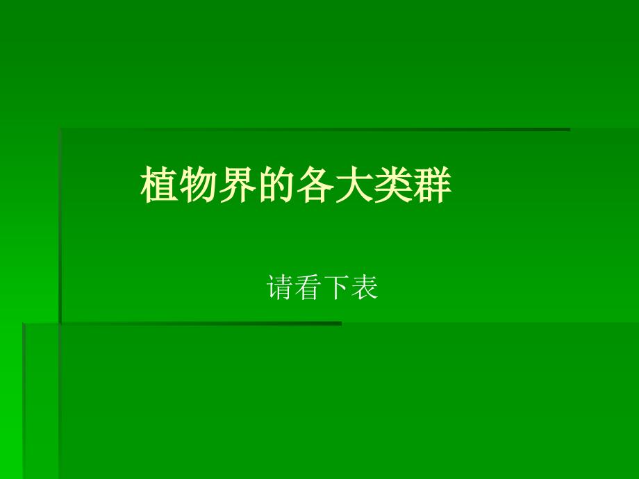 植物界的各大类群_第1页