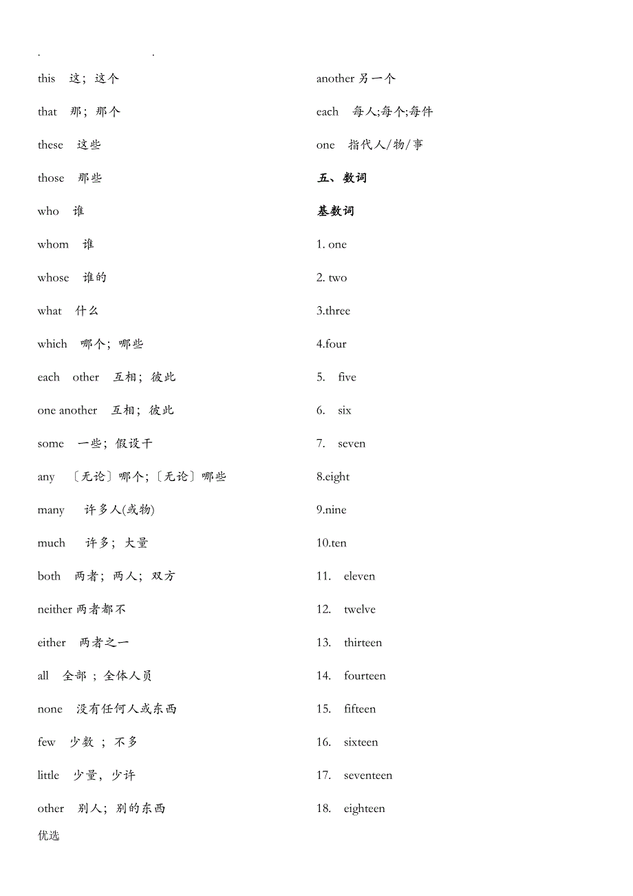 词性分类记忆单词_第4页