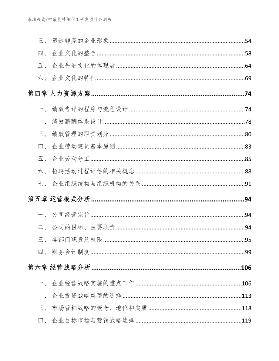 宁蒗县精细化工研发项目企划书【参考范文】_第2页
