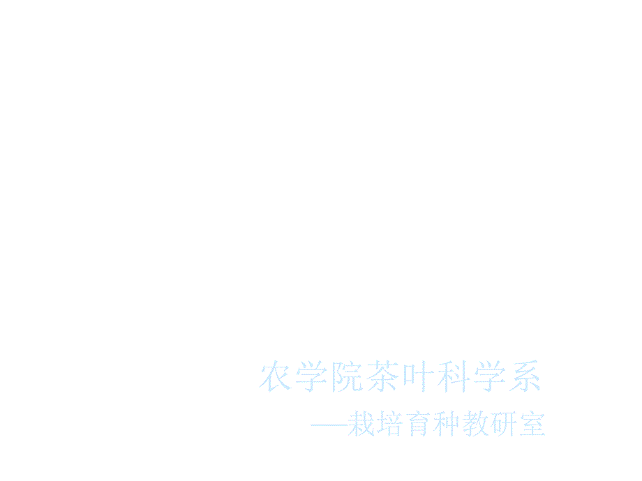 第九章茶树气象性灾害及防御课件_第1页