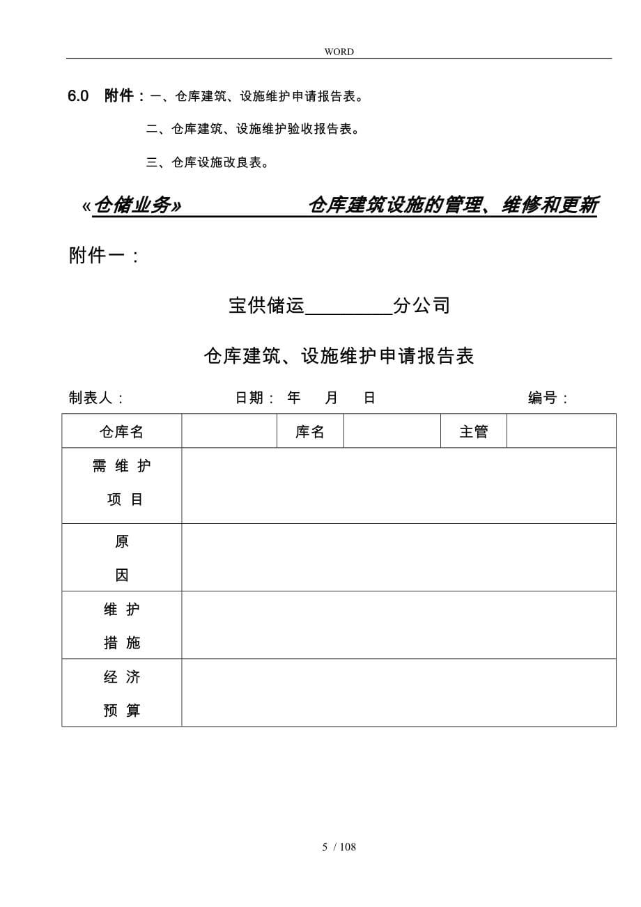 工厂仓库标准操作程序SOP_第5页