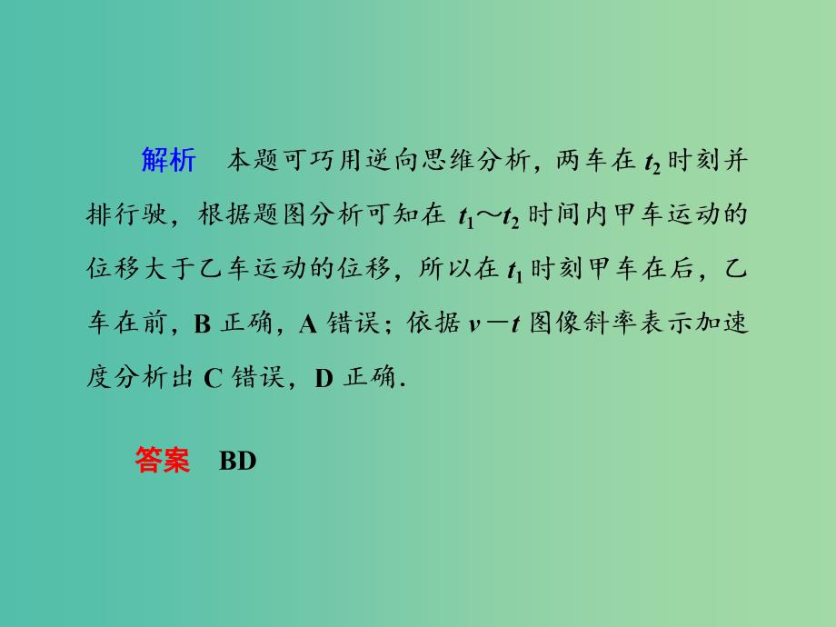 2019届高考物理二轮复习 第一部分 专题整合 专题一 力与运动 第2讲 力与物体的直线运动课件.ppt_第4页