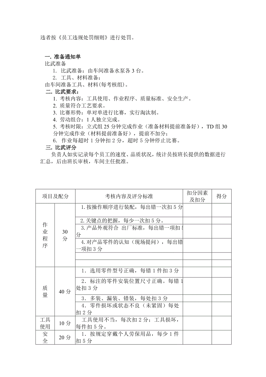 装配技能比武大赛方案_第2页