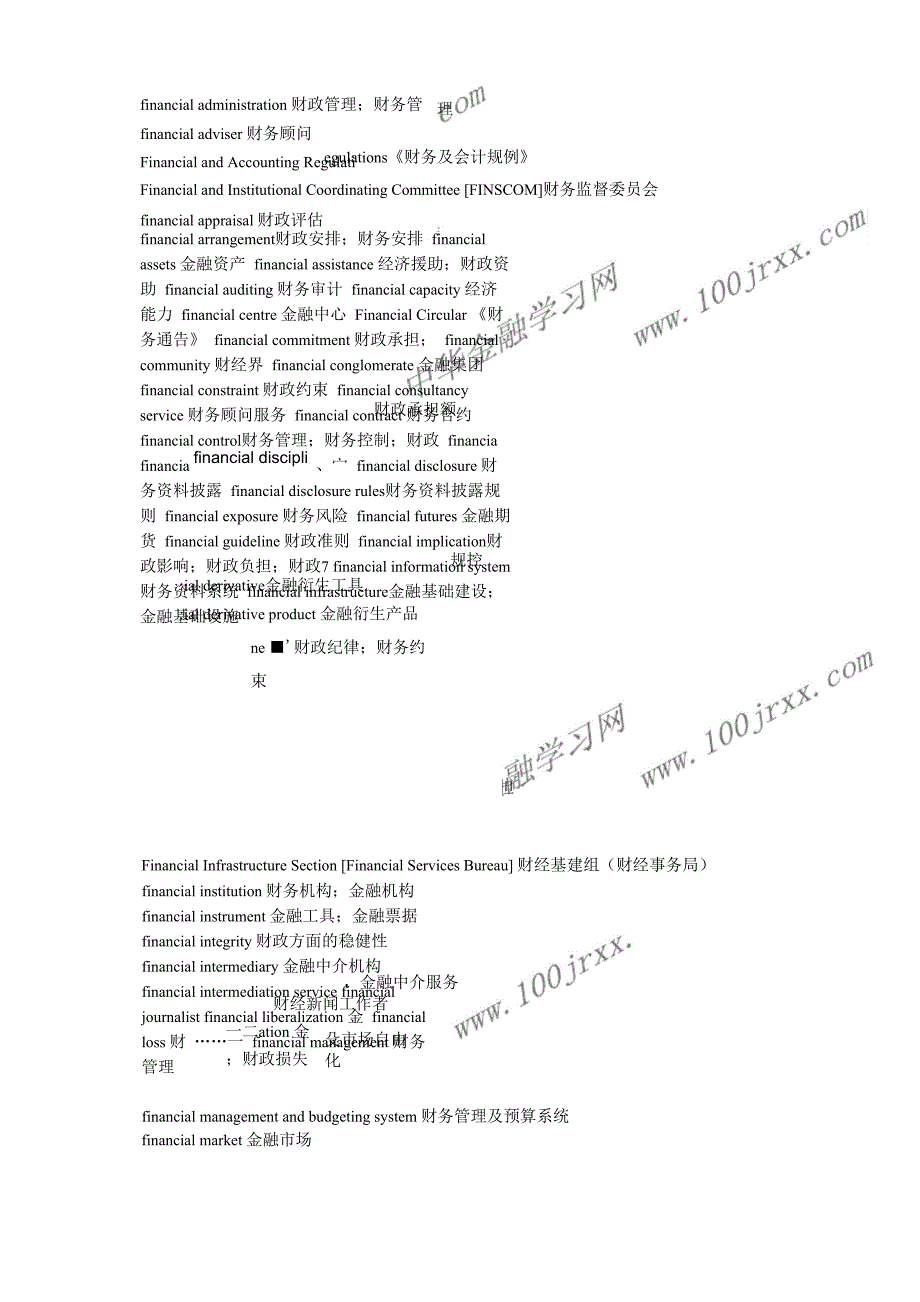 注册金融分析师考试专用词典_第3页