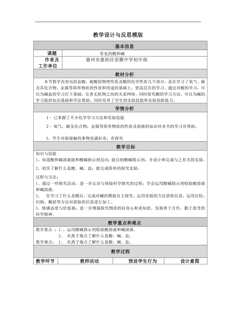 化学设计与反思_第1页