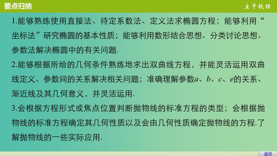 高中数学第三章圆锥曲线与方程章末复习提升课件北师大版.ppt_第4页