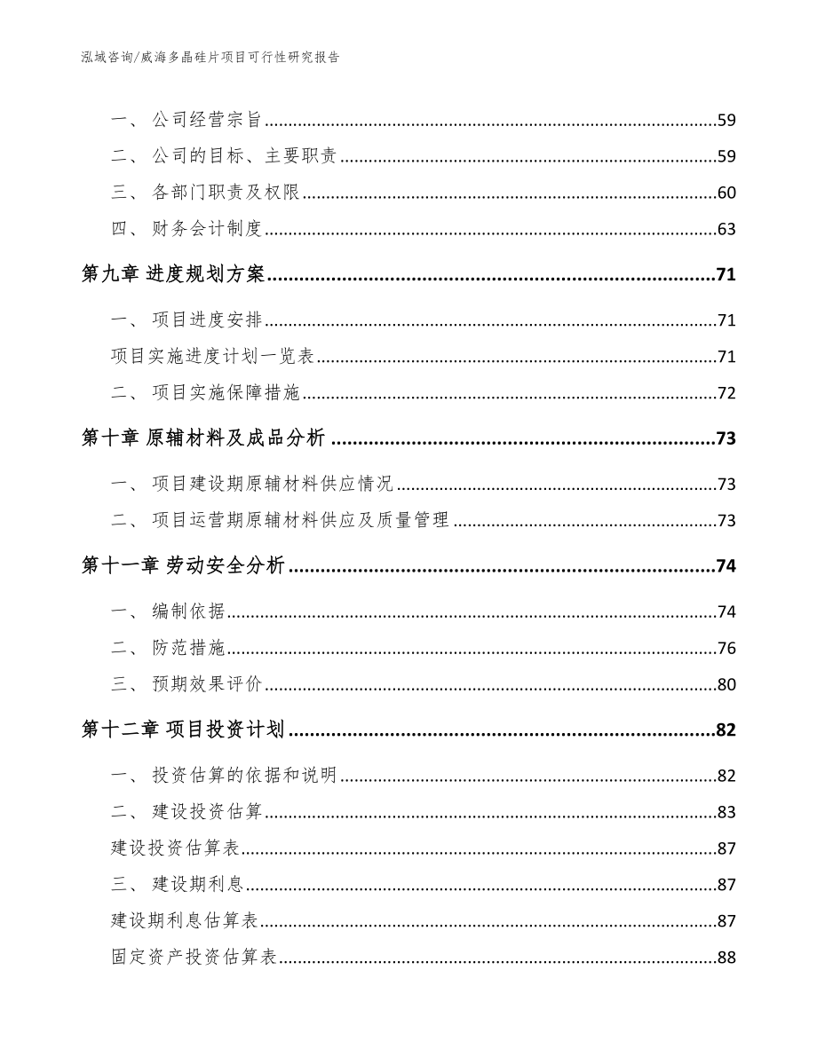 威海多晶硅片项目可行性研究报告_第4页