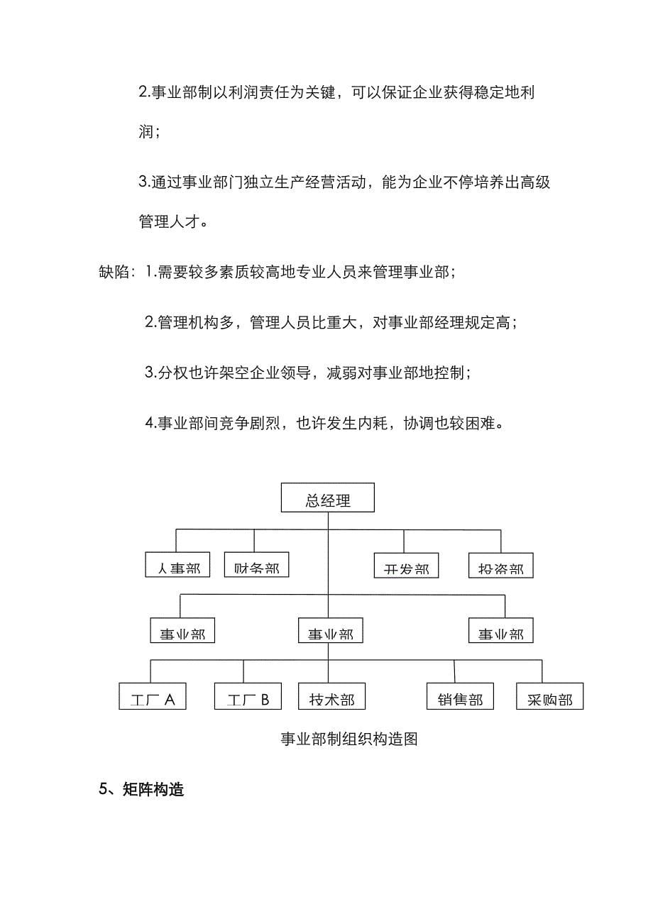 组织结构的类型_第5页