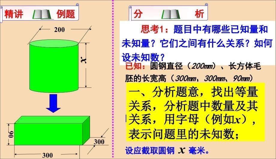 七年级数学下册第6章一元一次方程6.3实践与探索几何类应用问题课件新版华东师大版_第5页