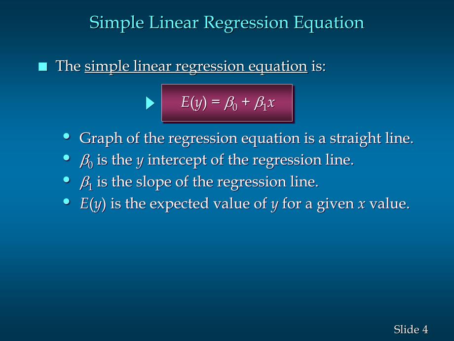 Chapter 12Simple Linear Regression商务统计 教学课件_第4页