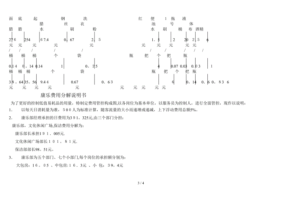 4B5 康乐部易耗品费用构成图_第3页