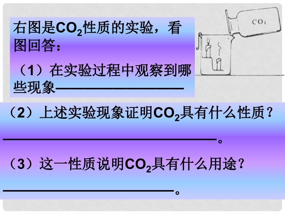 重庆市第六十四中学九年级化学《二氧化碳》课件 人教新课标版_第4页