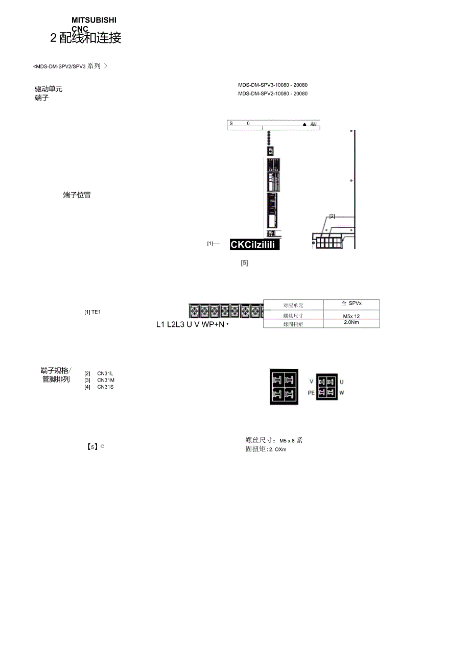 三菱数控伺服连接、参数说明书_第4页