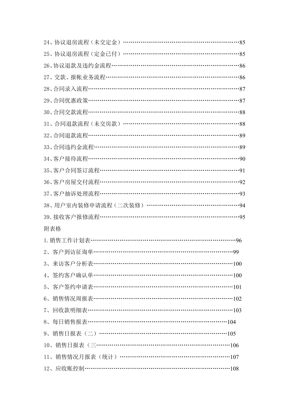 房地产营销管理制规范流程表格144页_第5页