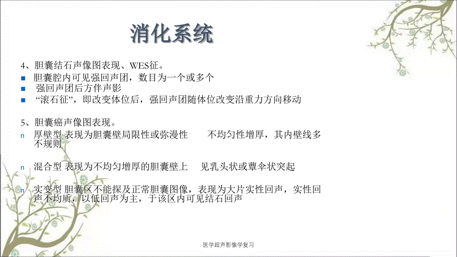 医学超声影像学复习课件_第4页