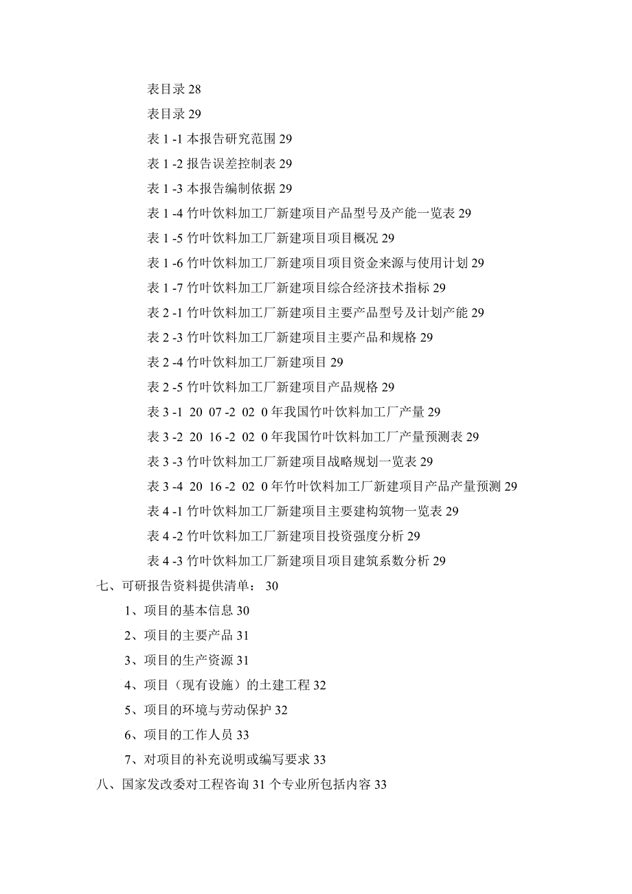 竹叶饮料加工厂项目可行性报告_第2页