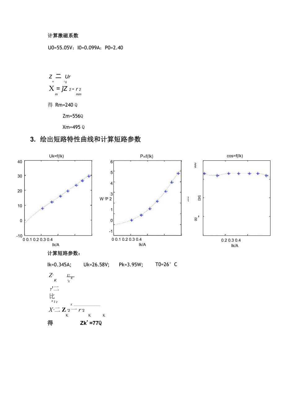 变压器实验报告_第5页