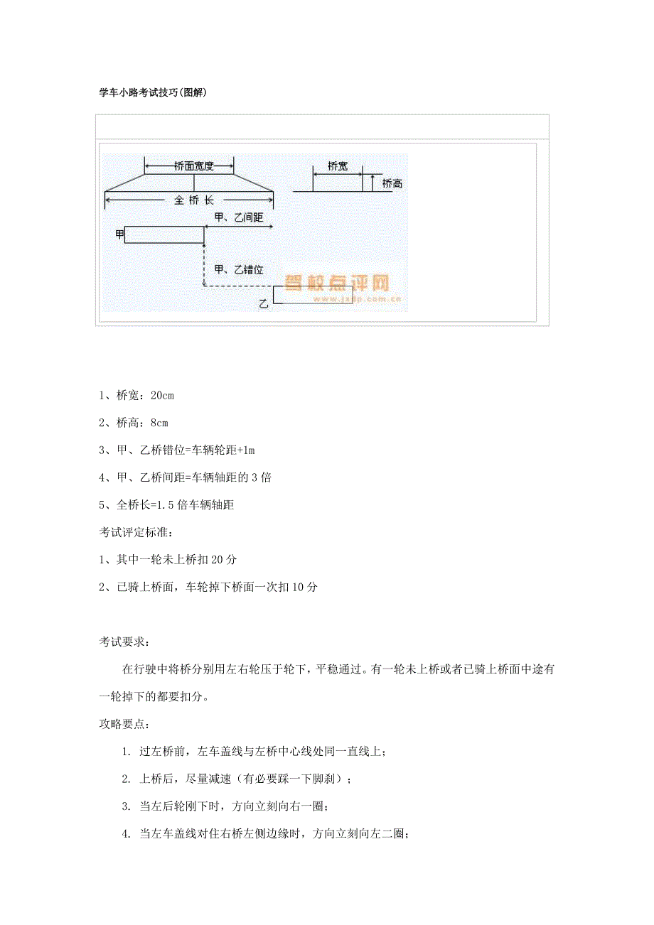 学车小路考试技巧图解_第1页