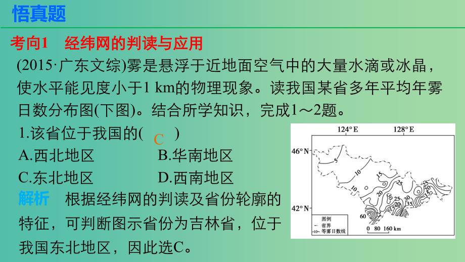 高考地理 考前三个月冲刺 专题1 地图与地理信息技术课件.ppt_第3页