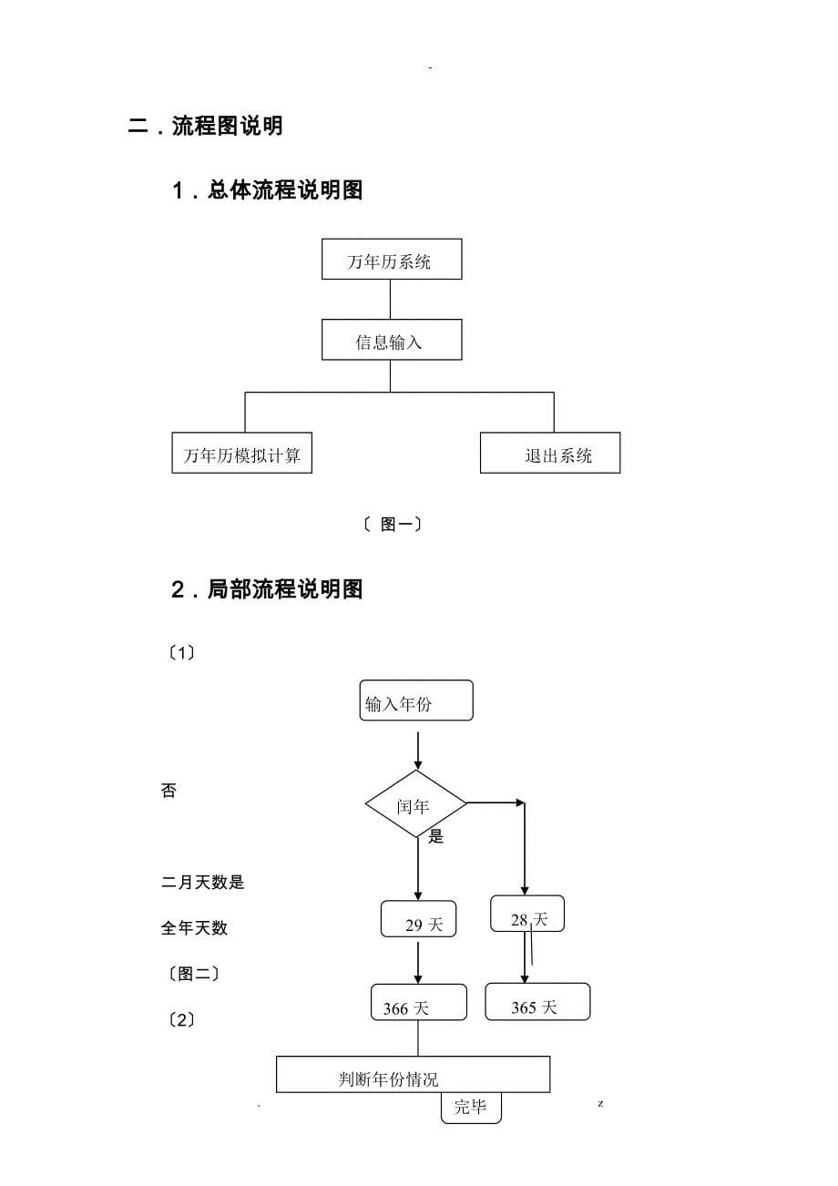 课程设计报告--万年历设计_第5页