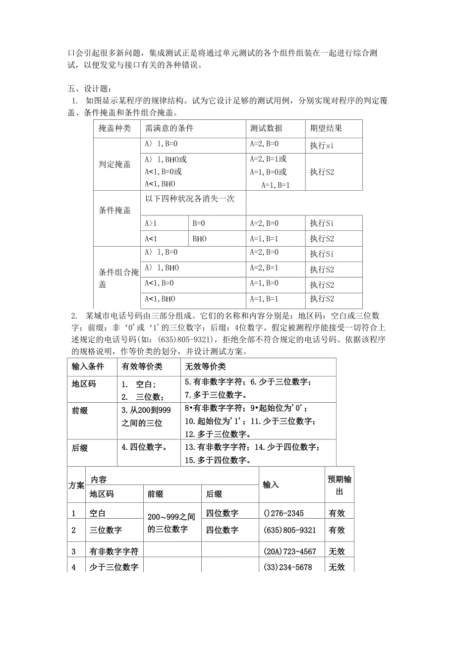 软件测试试题及答案_第3页