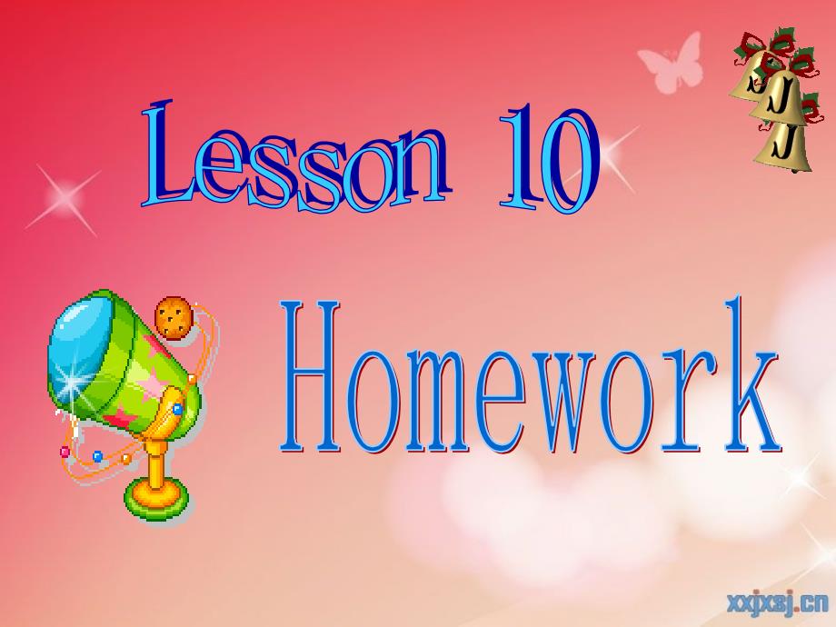 冀教版(三起)四上Lesson 10 Homeworkppt课件_第1页