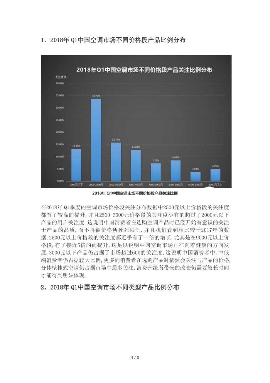 一季度空调市场调查报告_第4页