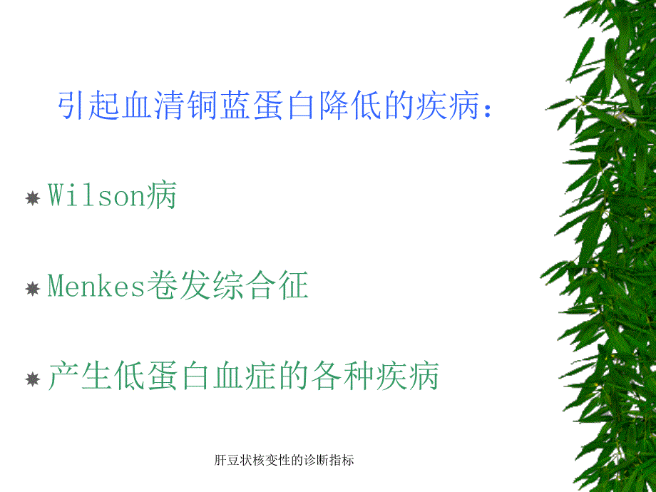 肝豆状核变性的诊断指标_第3页