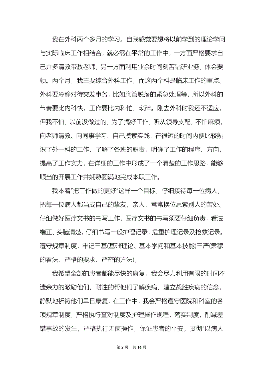 彩超护士年终总结_第2页