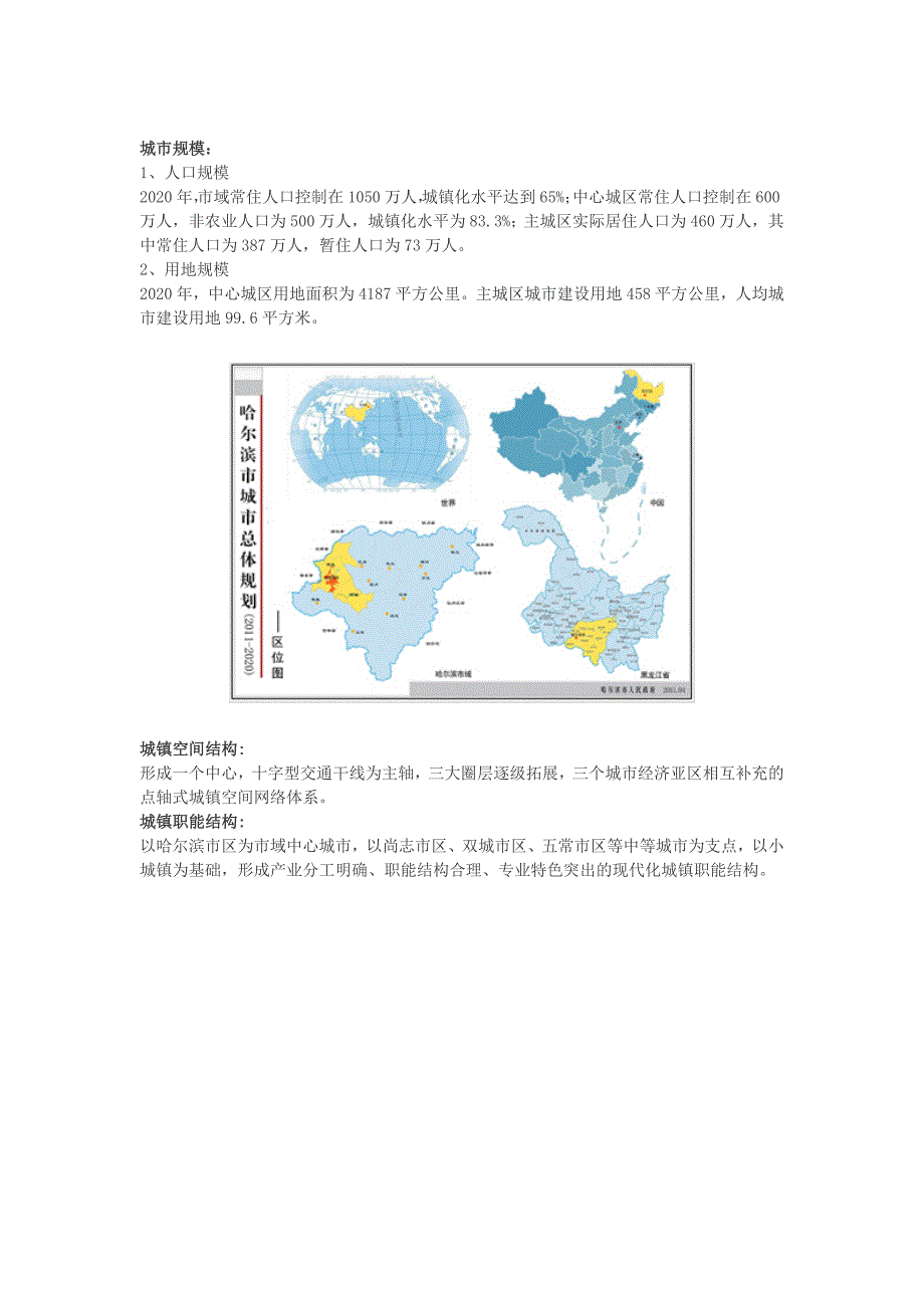 哈尔滨市总体规划(最新)_第2页